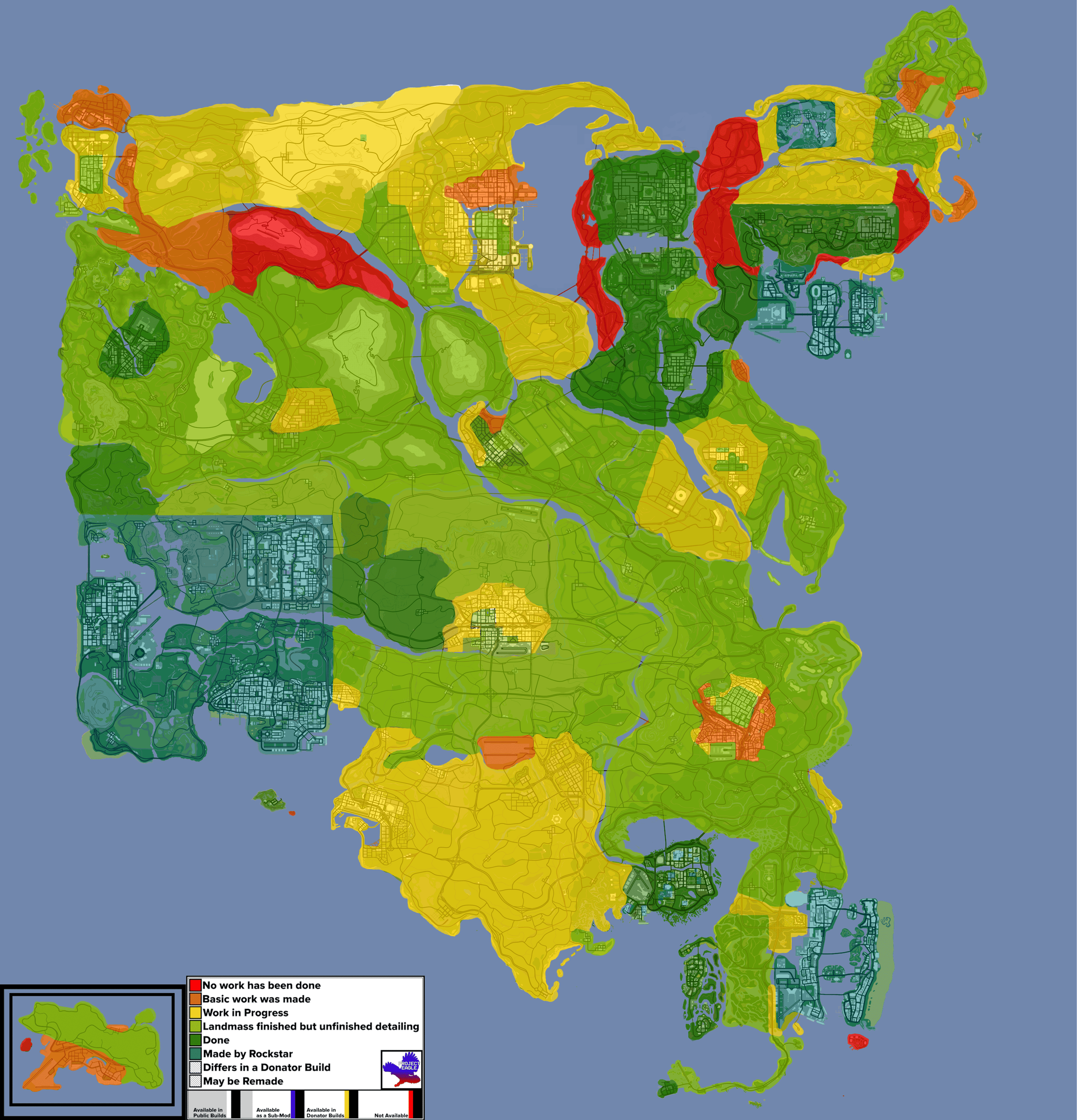 Project Eagle Progress Map: Feburary 2026