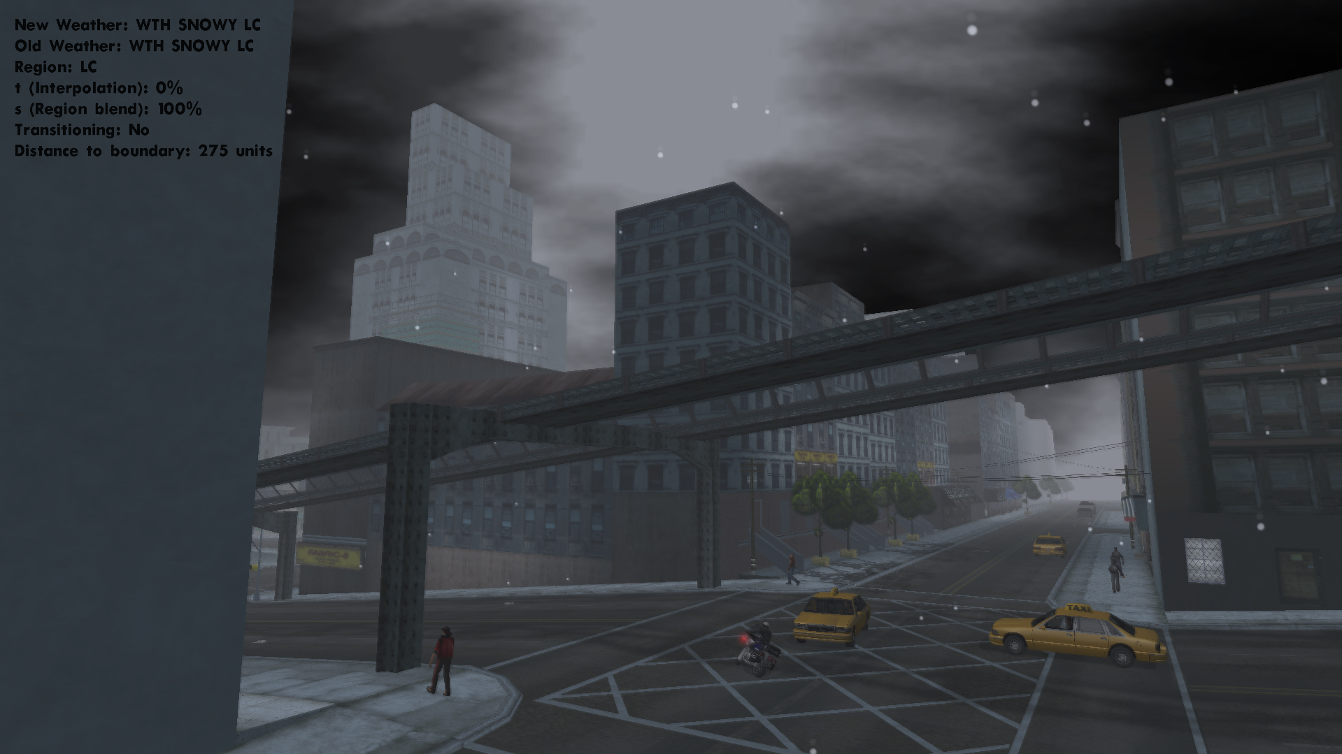 Volumetric clouds in action