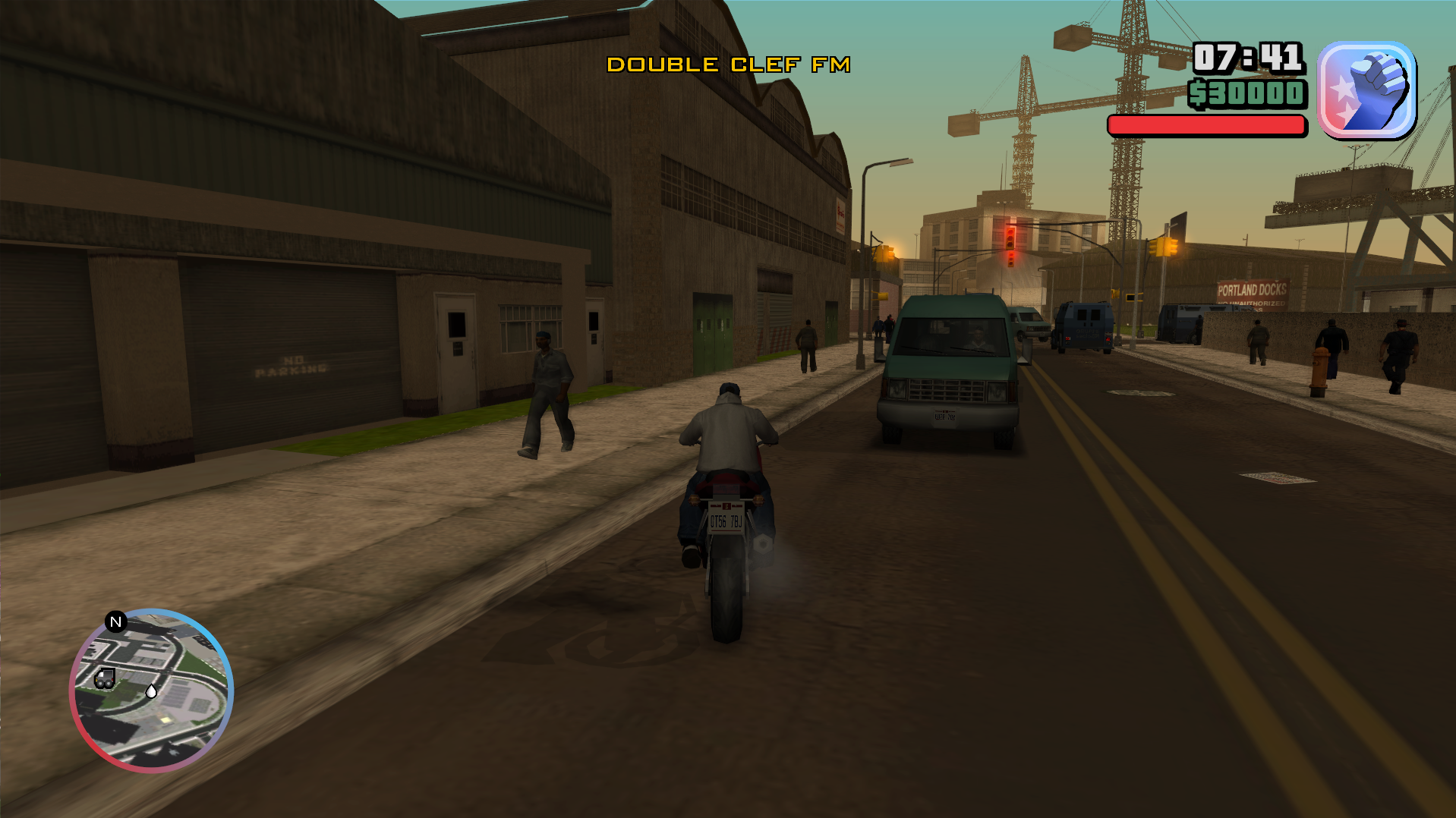 Liberty City radio text display option